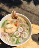 Cháo trứng nhum, hải sản