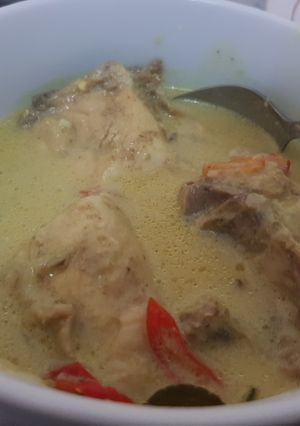 Foto resep Ayam Santan Pedas