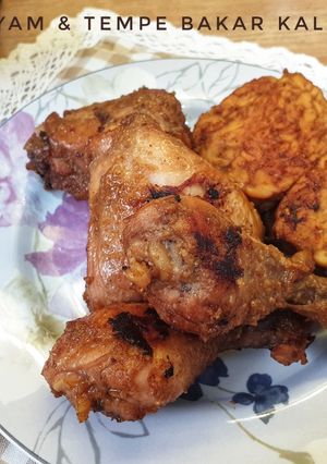 Foto resep Ayam dan Tempe Bakar Kalasan