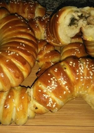 صورة لوصفة مملحة بشكل راقي وحشو لذيذ