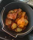 Jamoncitos de pollo en airfryer