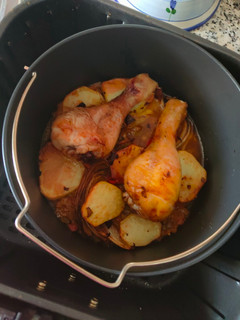 Foto principal de Jamoncitos de pollo en airfryer
