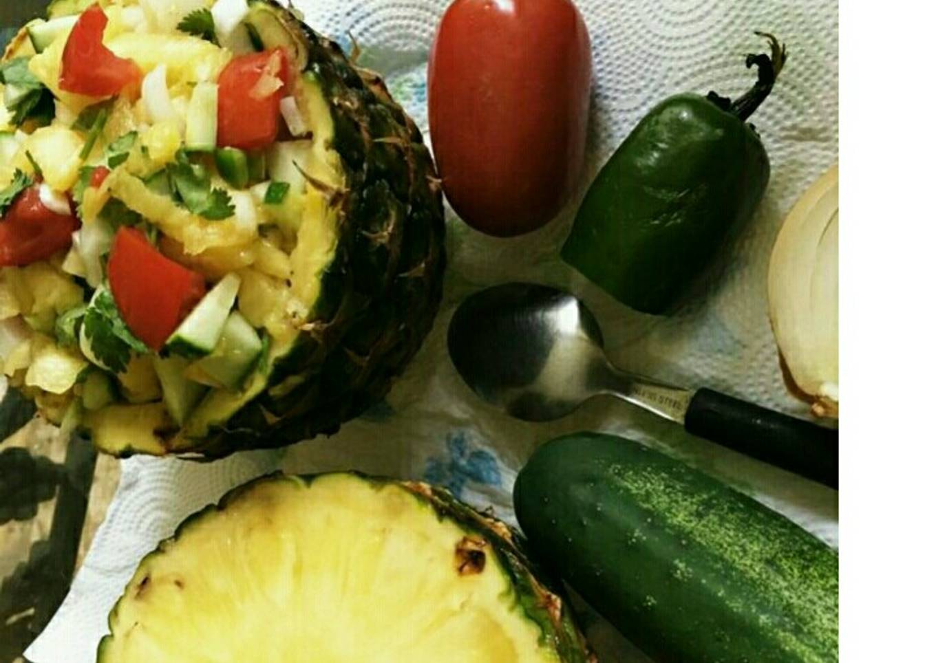 Pineapple salsa
