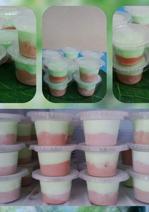 Foto resep Es Krim Coklat Pandan