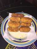 Crispy yam nuggets