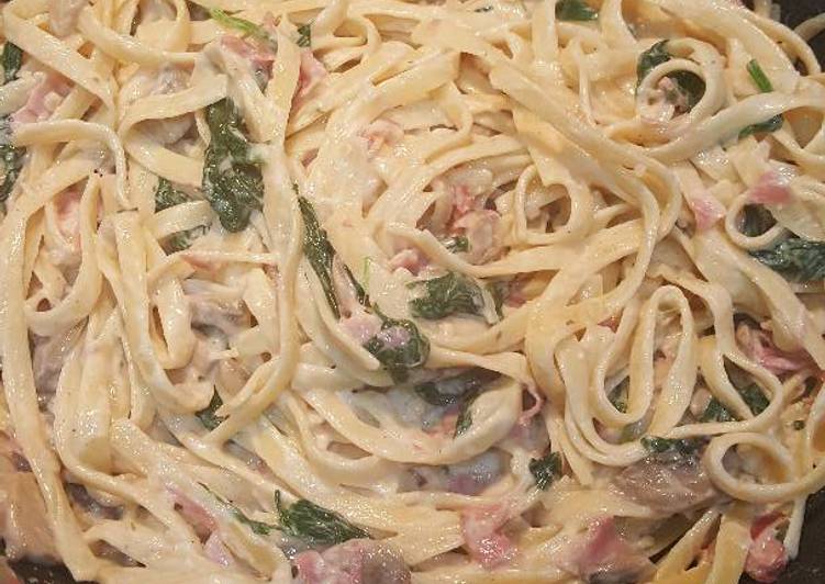 Recipe of Any-night-of-the-week Creamy Prosciutto Pasta
