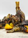 Capretto arrosto al forno con carciofi e patate