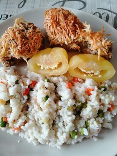 Paprikás tejfölben sült csirkecomb recept fotója