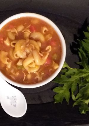 A picture of Italian Soup.