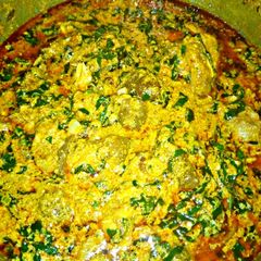 A picture of Equsi soup.