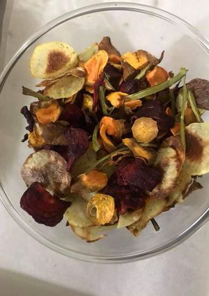 صورة لوصفة شيبس خضار 🍟🍠