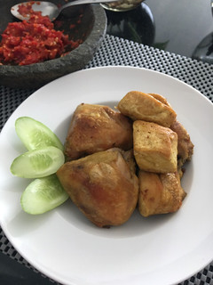 Foto resep Ayam dan tahu goreng (bumbu racik)