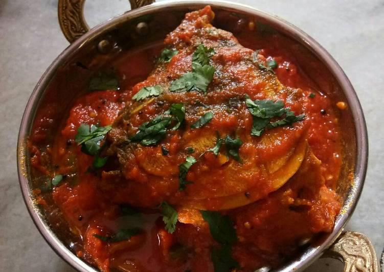 Step-by-Step Guide to Make Super Quick Fish head tomato gravy