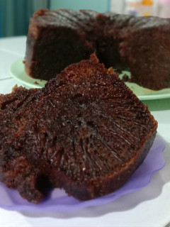 Foto resep Cake Caramel (cake sarang semut)