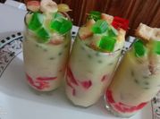 A picture of healthy custard