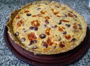 Una foto de tarta integral