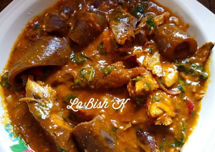 Simple Way to Make Homemade Ogbono soup