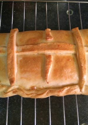 Una foto de Empanada de secreto y paté de pato