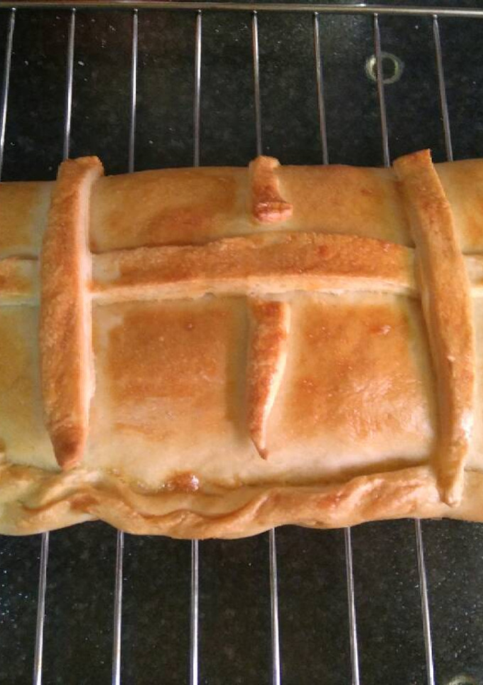 Una foto de Empanada de secreto y paté de pato