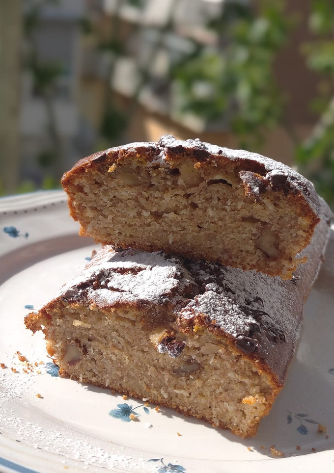 Una foto de Budín de plátano integral 🍌