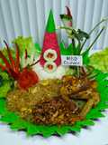 Tumpeng merah putih