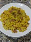 Makaroni Goreng Daging Burger