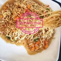 A picture of Indomie vegetable.