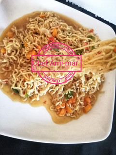 A picture of Indomie vegetable.