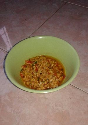 Foto resep Telur orek pedas