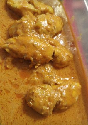Una foto de Lomito de pollo en salsa rosa