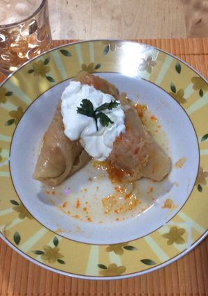 Töltött káposzta Kati mama módra recept fotója