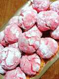 Biscotti rosa morbidi