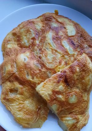 Spanyol omlett recept fotója