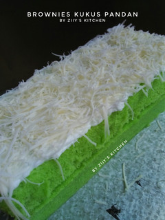 Foto resep Brownies kukus pandan