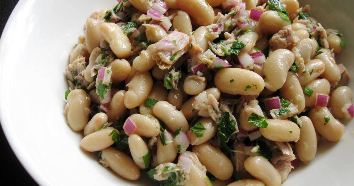 Cannellini (White Beans) & Tuna Salad Recipe by Hiroko Liston Cookpad