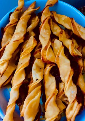 Una foto de CHURRINCHES DE QUESO 🥓🧀🥓🧀🥓🧀