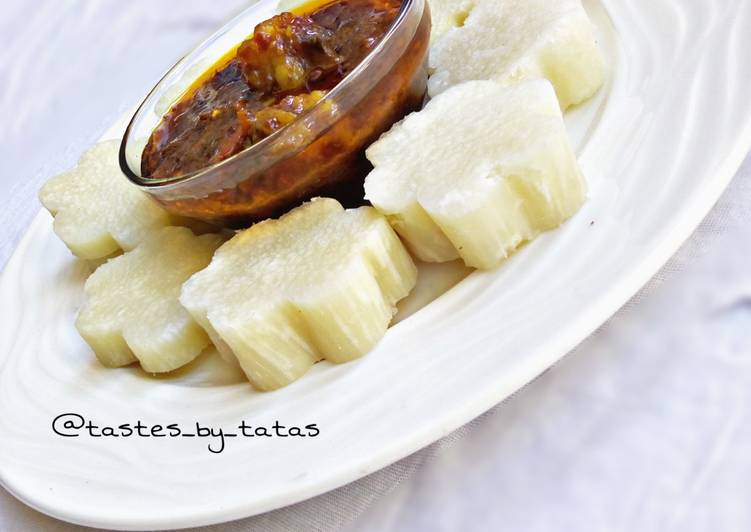 Simple Way to Make Speedy Boiled yam