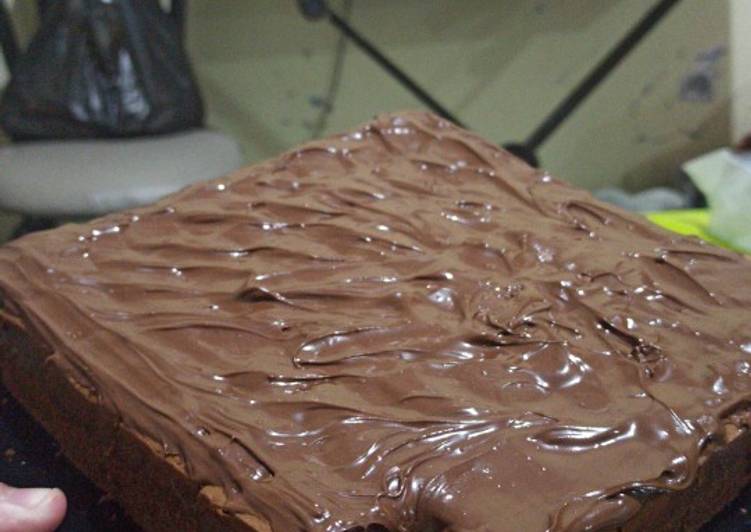 Chocolate Cake Simple ekonomis