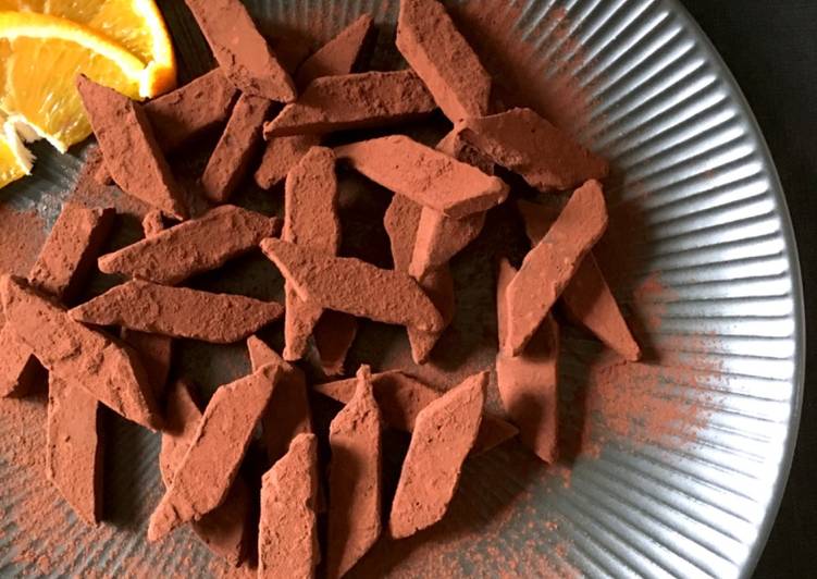 Langkah Mudah untuk Menyiapkan Cokelat Kacang Tanah - Tartufi, Lezat
