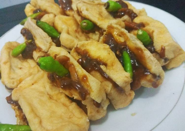 Resep Tahu petis hitam #BikinRamadhanBerkesan Anti Gagal