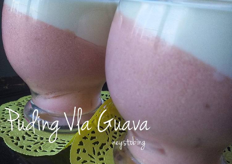 Resep #283. Puding Vla Guava | Resep Membuat #283. Puding Vla Guava Yang Enak Dan Mudah