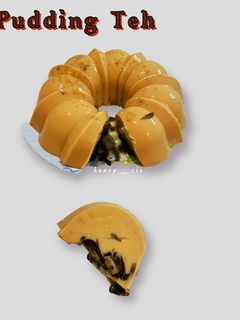 Foto resep Pudding Teh