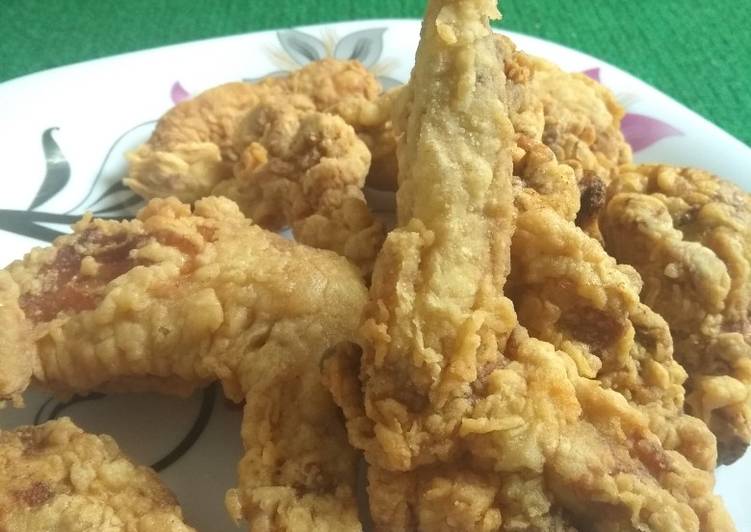 Bagaimana Membuat Ayam goreng kentucky Anti Gagal