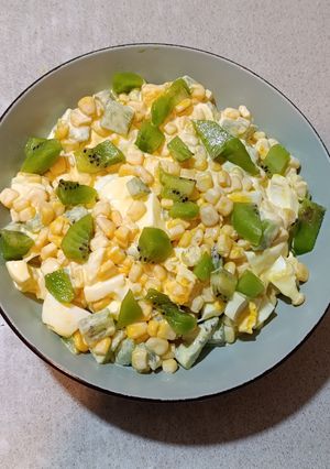 Фото Салат "Смачна трійка" 🌽.