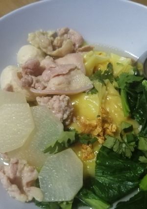 รูปของ เกี๊ยวน้ำหมูเด้ง