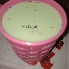 A picture of Ice cream shake.