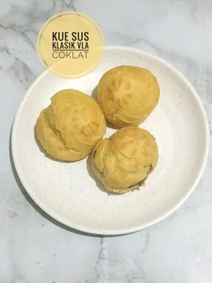 Foto resep Kue Sus Klasik Vla Coklat
