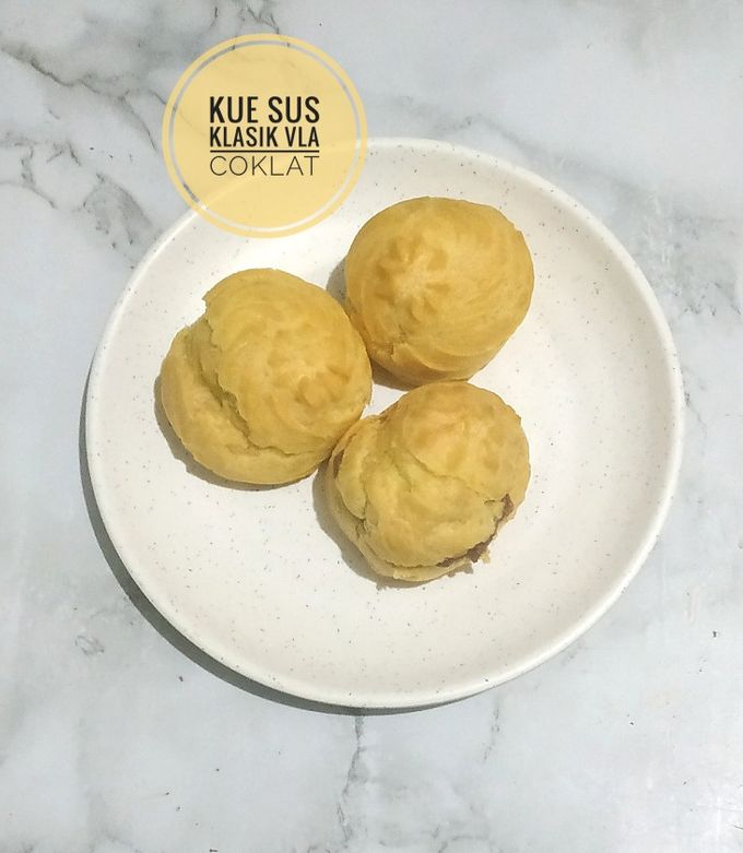 Foto resep Kue Sus Klasik Vla Coklat