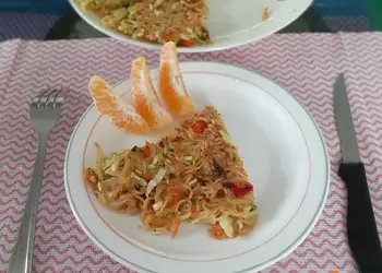 Resep Populer Omelete Mi Dan Sayur Enak Sempurna