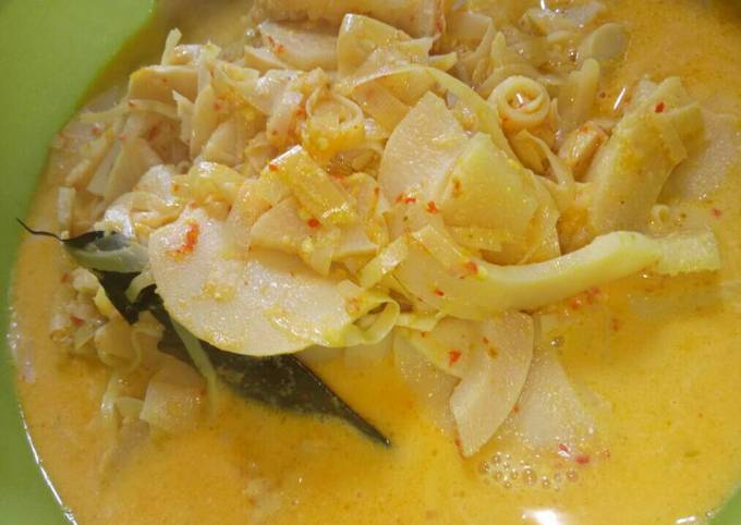 Resep Rebung Santan Anti Gagal